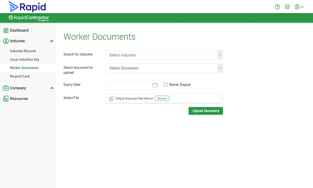 Worker Documents